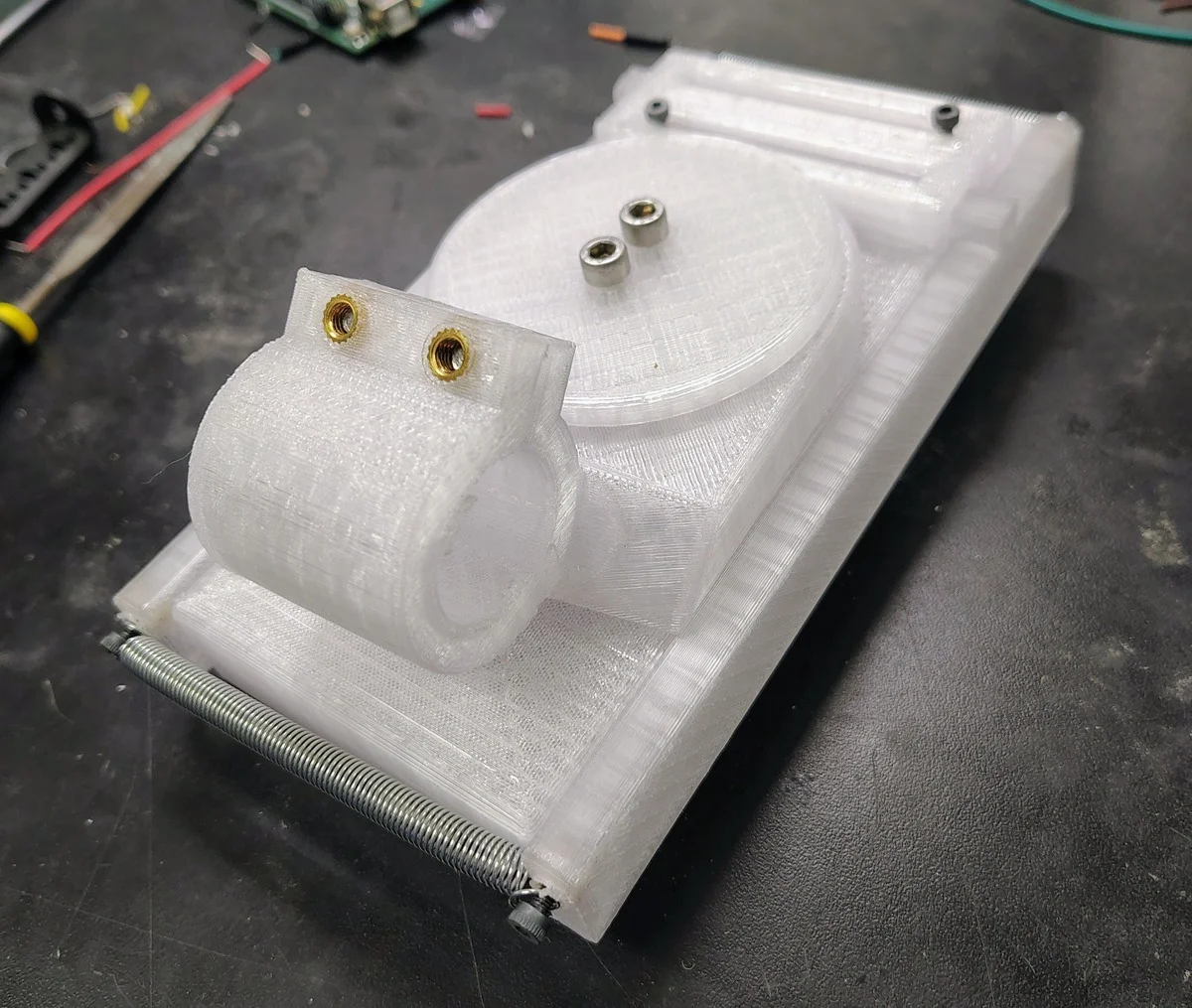 Back of Assembled Phone Holder