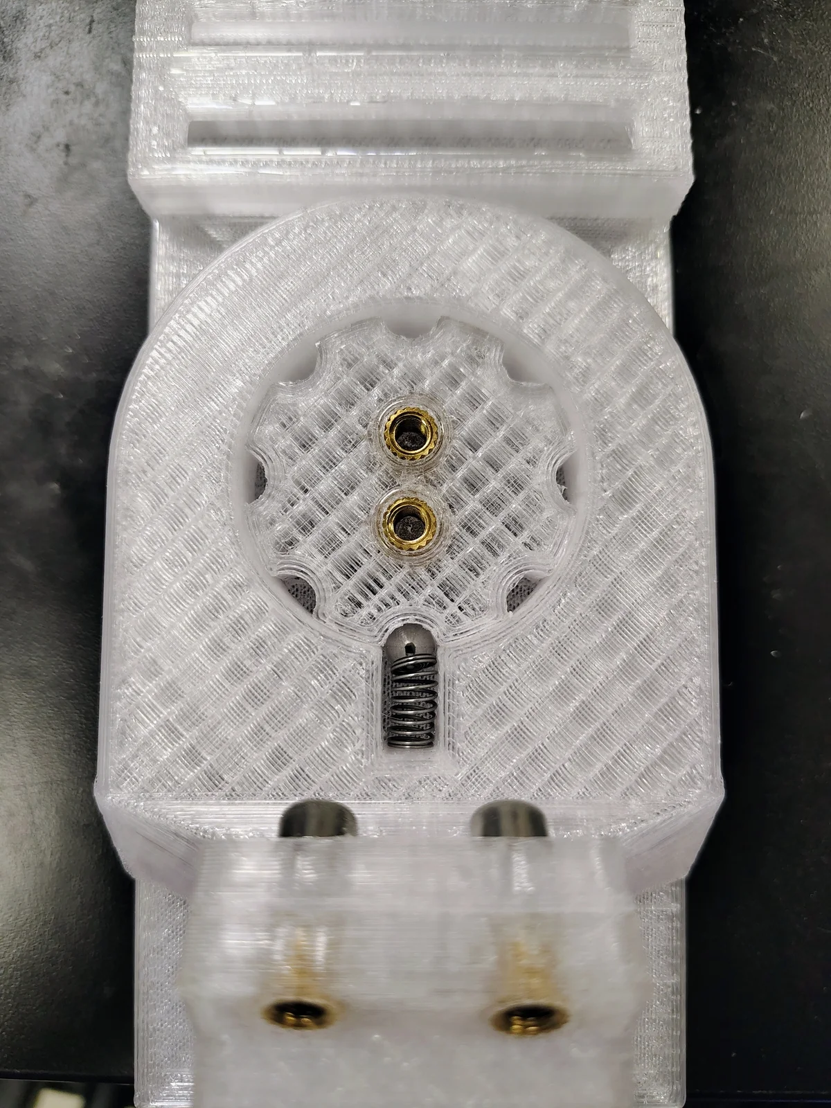 Printed Detent Mechanism